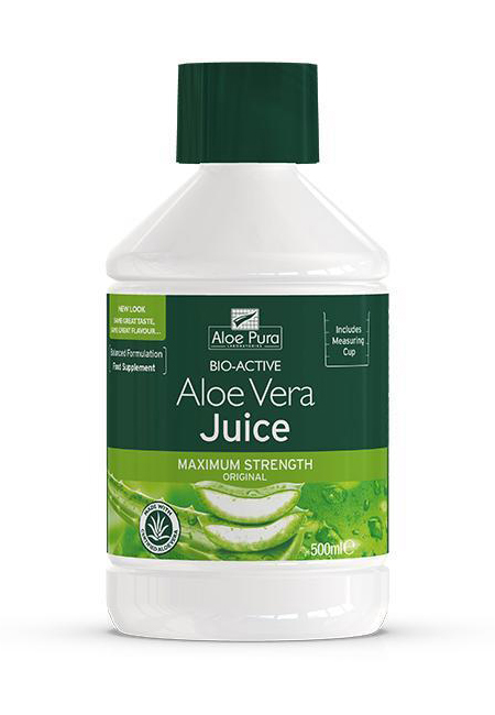 Aloe Pura Aloe Vera Juice Maximum Strength Original 500ml